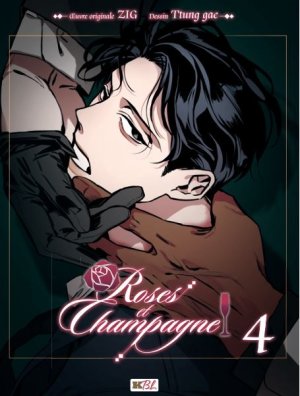 ROSES ET CHAMPAGNE T04 JAQUETTE EXCLUSIVE COMPTOIR DU REVE